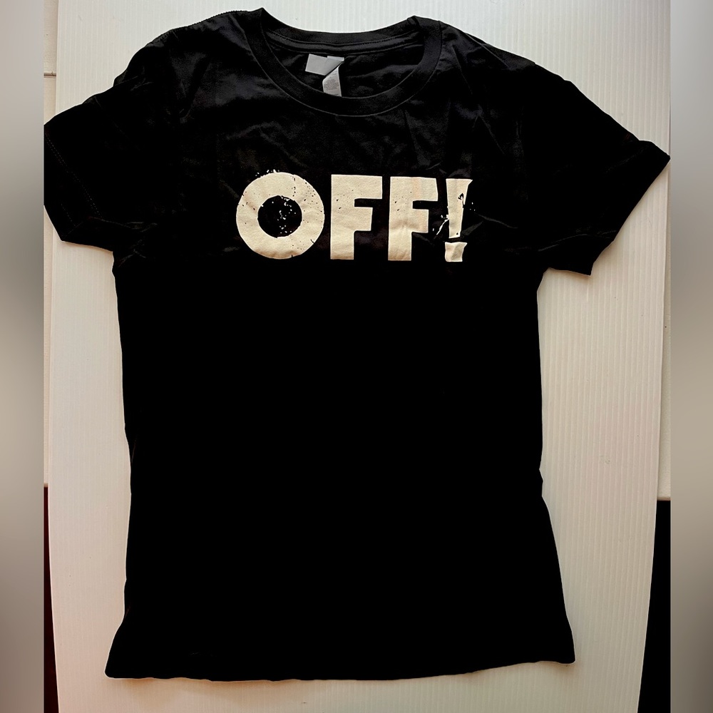 OFF! Logo Women’s T-shirt MEDIUM Official New Punk Rock